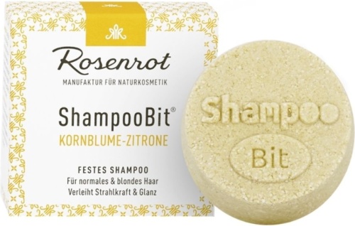 Rosenrot Solid Shampoo Cornflower Lemon (60g)