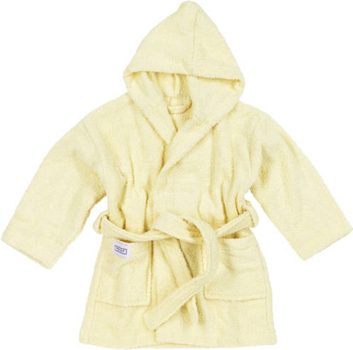 Meyco badjas Basic badstof soft yellow