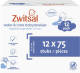 Zwitsal Water & Care Billendoekjes - 12 x 75 stuks - voordeelverpakking