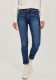 OPUS Skinny fit jeans Elma strong blue in five-pocketsmodel