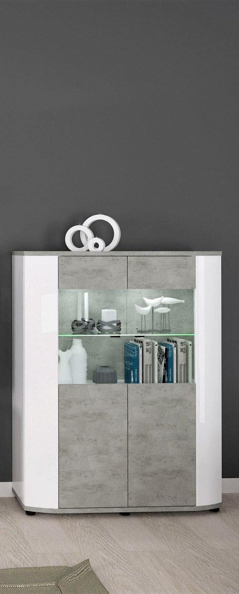 INOSIGN Hangvitrine Rondo Hoogte 130 cm