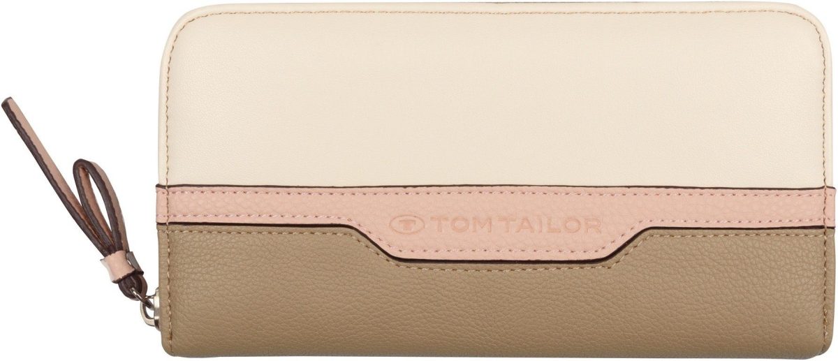 Tom tailor Portemonnee JULE Long zip wallet met praktische indeling