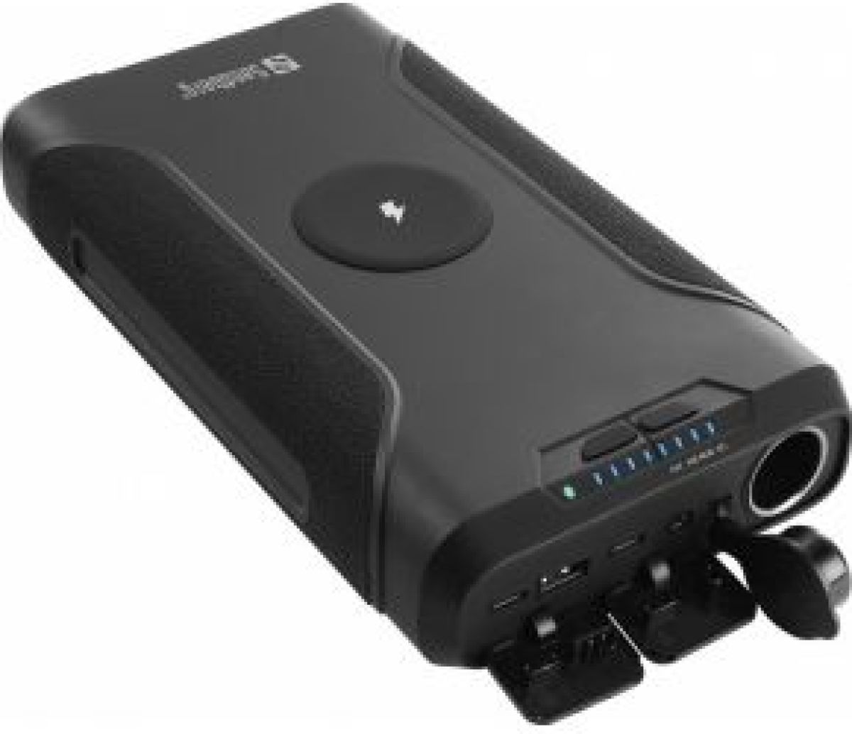 Sandberg Survivor Powerbank 7in1 72000 Lithium-Ion (Li-Ion) 72000 mAh Draadloos opladen Zwart