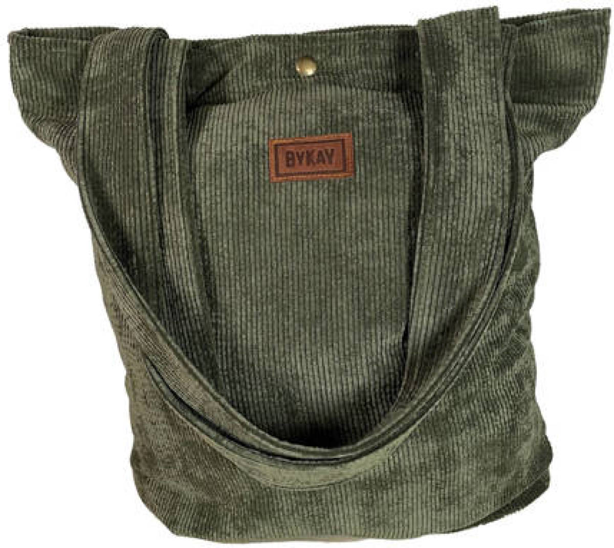 ByKay Mom Bag luiertas Rib Moss Green