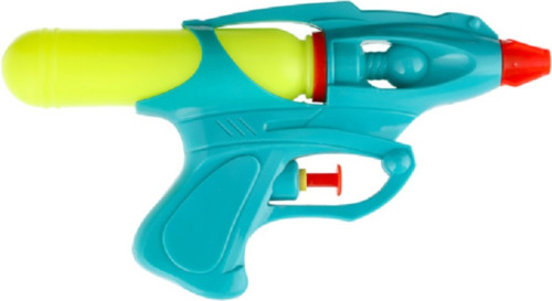 Merkloos Waterpistool/waterpistolen gekleurd 19 cm