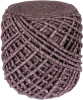 Obsession Zithocker My poef royal Hocker, rond, ø 40 cm, hoogte 40 cm, met de hand gemaakt