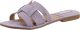 Mexx Jacey suède slippers geel/multi