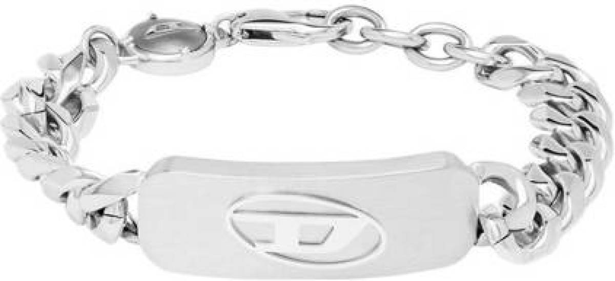 Diesel Armband DX1350040 Steel zilverkleurig