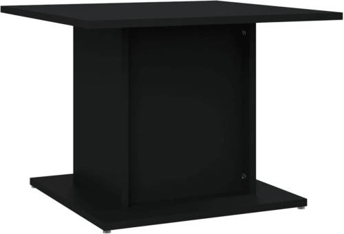VidaXL Salontafel 55,5x55,5x40 cm spaanplaat zwart