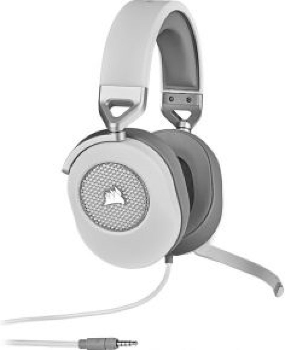 Corsair HS65 Headset Bedraad Handheld Gamen Wit