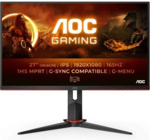 AOC 27G2SPU/BK computer monitor 68,6 cm (27 ) 1920 x 1080 Pixels Full HD Zwart, Rood