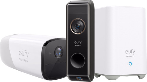 Eufy cam 2 Pro + Eufy Video Doorbell Dual 2 Pro