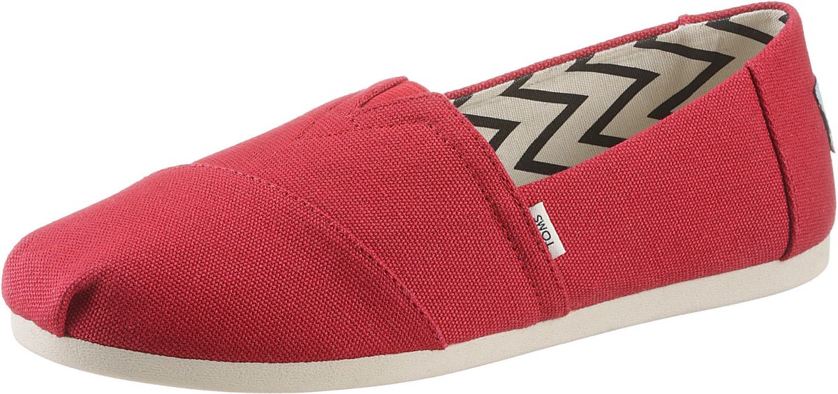 Toms Espadrilles Alpargata met kleine stretchinzet