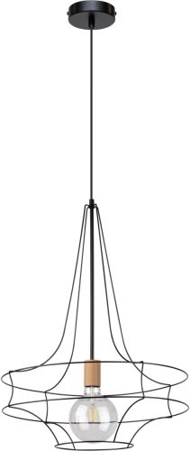 BRITOP LIGHTING Hanglamp Casa Rina Decoratieve lamp van metaal met elementen van eikenhout met FSC®-certificaat, bijpassende LM E27 / exclusief, Made in Europe (1 stuk)