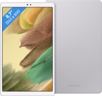 Samsung Galaxy Tab A7 Lite 32GB Wifi Zilver + Book Case Grijs