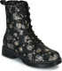 Dockers by Gerli Hoge veterschoenen met bloemenprint