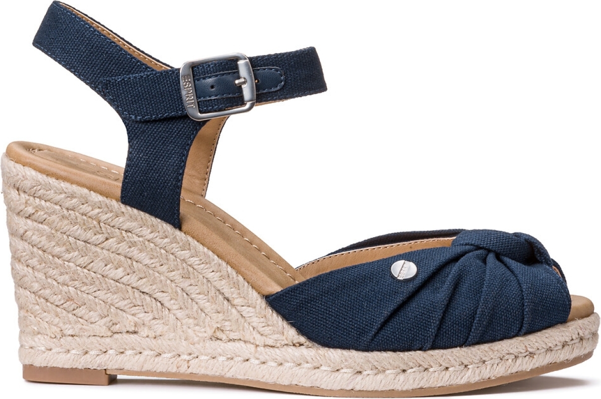 Esprit Espadrilles met sleehak