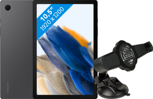 Samsung Galaxy Tab A8 128GB Wifi Grijs + Caliber Tablethouder