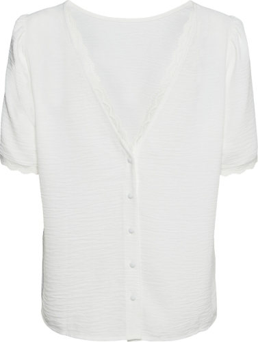 VERO MODA Blouse met korte mouwen en ronde hals