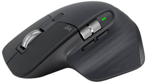 Logitech MX MASTER 3S muis (zwart)
