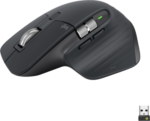Logitech MX MASTER 3S muis (zwart)