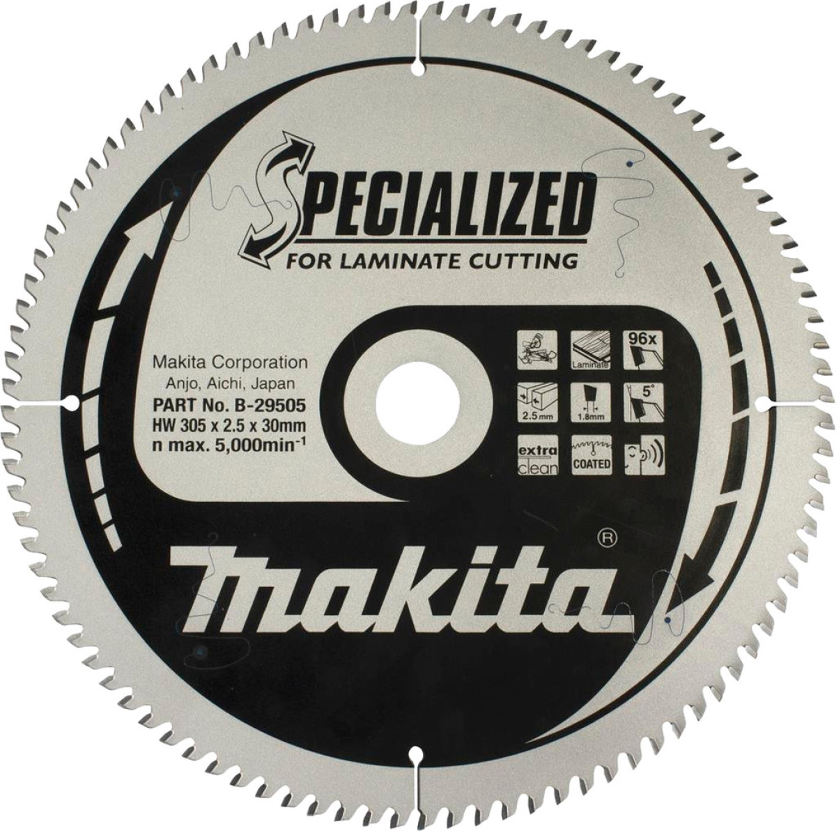 Makita Zaagblad 260x30x2,5 84T