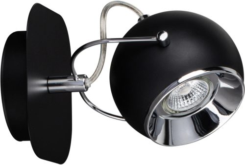 SPOT Light Wandlamp BALL Ledverlichting inclusief, GU10 verwisselbaar, retro-look, flexibel verstelbaar en draaibaar, Made in Europe.