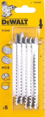 DeWalt Decoupeerzaagbladenset T301BCP (5x)