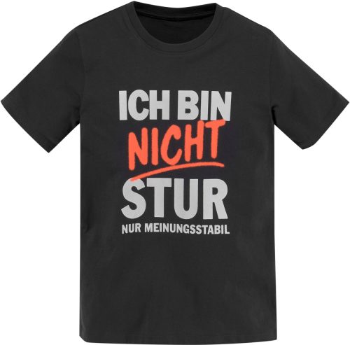 KIDSWORLD T-shirt Ich bin nicht stur