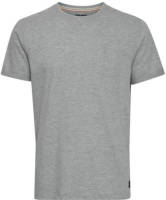 Blend Big gemêleerd T-shirt Plus Size van biologisch katoen stone mix