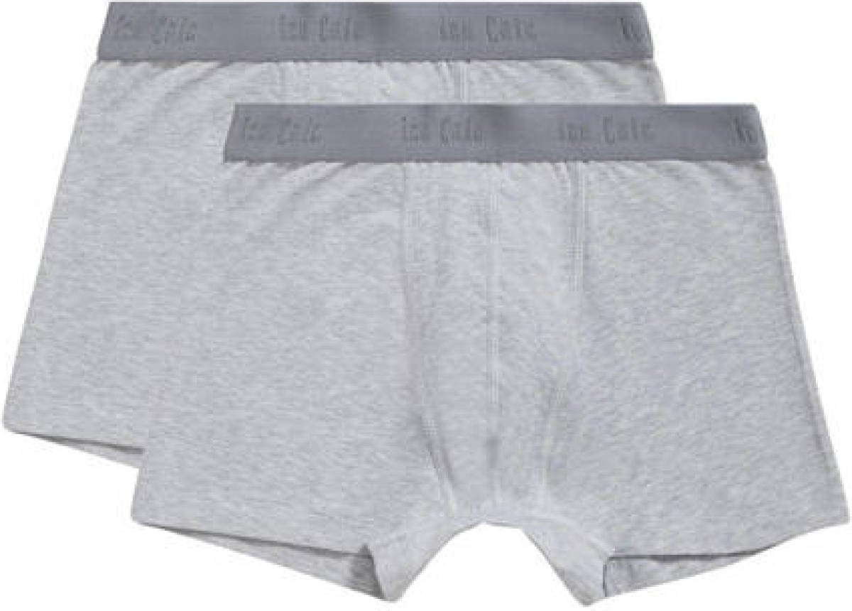 Ten Cate boxershort - set van 2 grijs