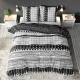 Sleeptime Elegance Stripe White 2-persoons (200 x 200/220 cm + 2 kussenslopen) Dekbedovertrek
