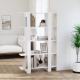 VidaXL Boekenkast/kamerscherm 100x30x160 cm hoogglans wit