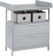 roba ® Commode Hamburg, taupe met 2 lades