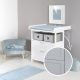 roba ® Commode Hamburg, taupe met 2 lades