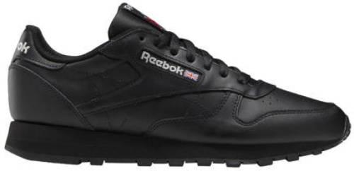 Reebok Classics Classic Leather sneakers zwart/grijs