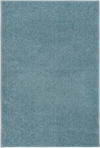 VidaXL Vloerkleed kortpolig 200x290 cm blauw