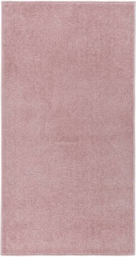 VidaXL Vloerkleed kortpolig 80x150 cm roze