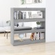 VidaXL Boekenkast/kamerscherm 100x30x103 cm grijs sonoma eikenkleurig