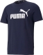Puma sport T-shirt donkerblauw/wit
