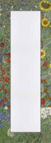 Home affaire Sierspiegel Klimt, G.: Tuin met zonnebloemen (1 stuk)