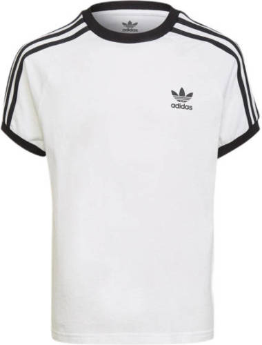 adidas Originals T-shirt met logo wit/zwart