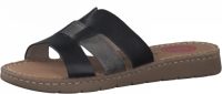 Jana Slippers met metallic-detail