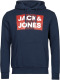 Jack & Jones Hoodie CORP Logo Hoodie met logoprint