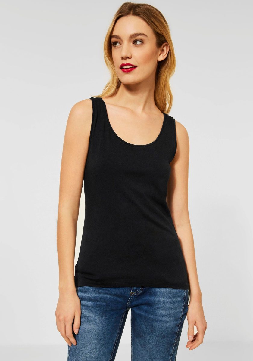 Street One Tanktop Style Anni met klassieke ronde hals