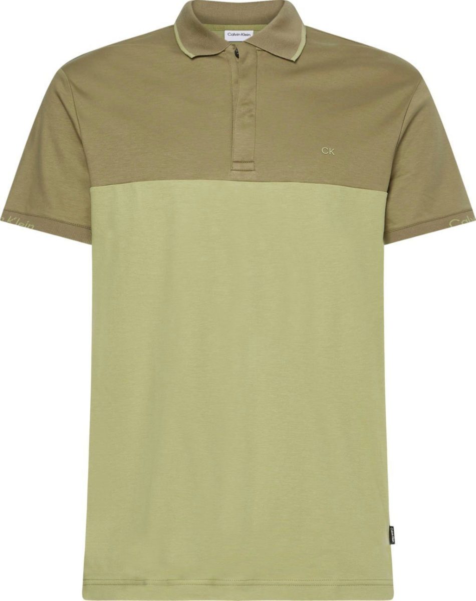 Calvin klein Poloshirt LIQUID TOUCH BLOCKING LOGO POLO