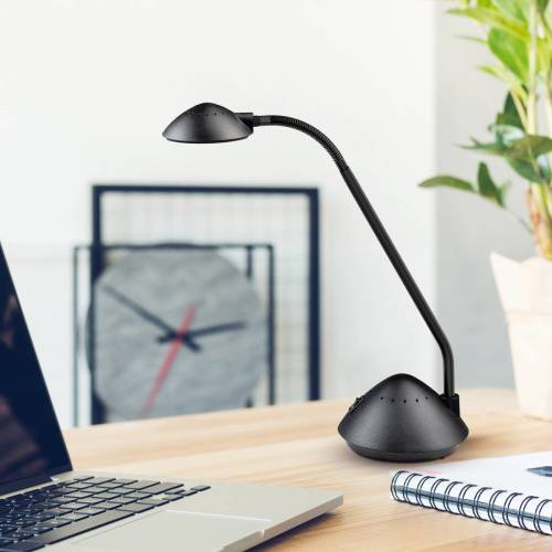 Maul LED tafellamp MAULarc met flexibele arm zwart