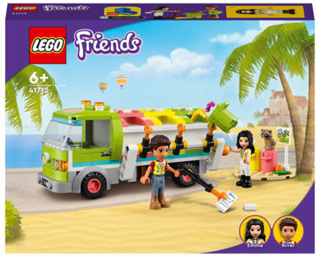 LEGO Friends Recycle vrachtwagen 41712