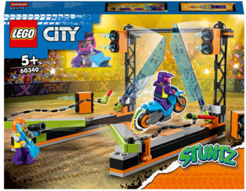 LEGO City Het mes stuntuitdaging 60340