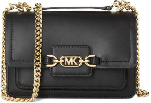 Michael Kors leren crossbody tas Heather S zwart